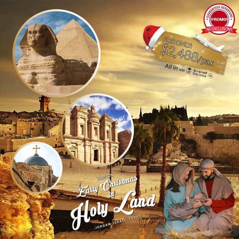 early christmas holyland